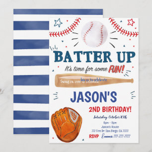 Invitación de béisbol