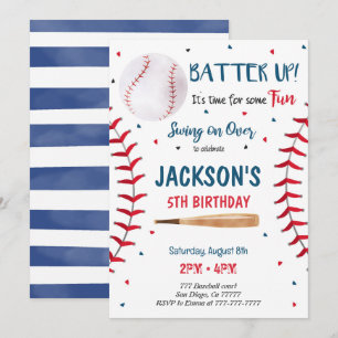 Invitación de béisbol