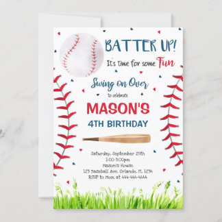 Invitación de béisbol, Invitación de béisbol, Béis