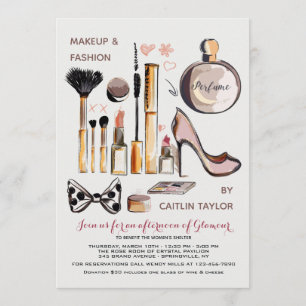 Invitación de belleza y estilo