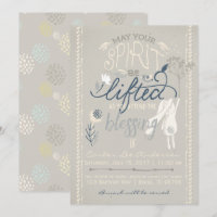 INVITACIÓN DE BENDICIÓN DE LDS | Colección de cone