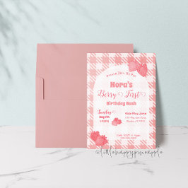 Invitación de Berry First Birthday