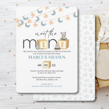 Invitación de bienvenida al Mini Baby