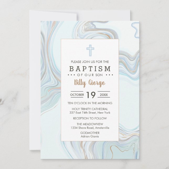 Invitación de Billy (Anverso)