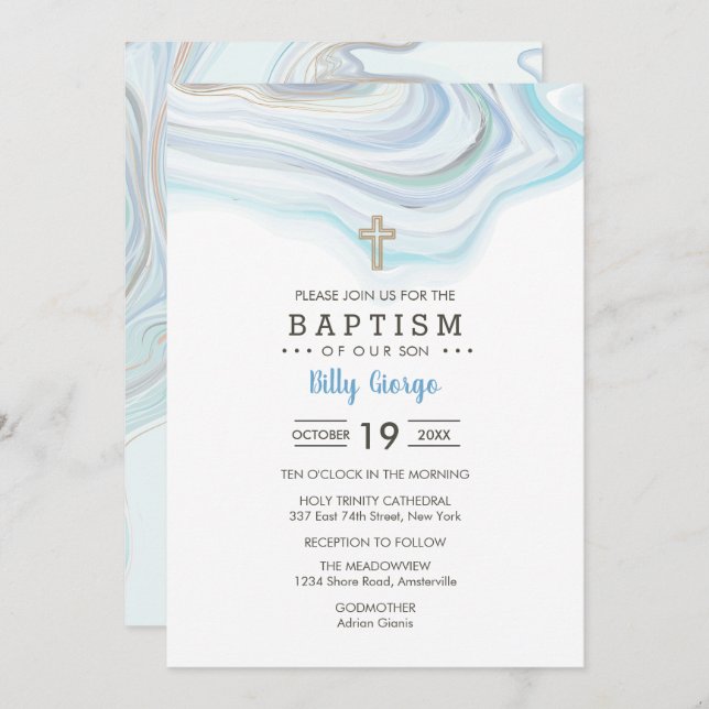 Invitación de Billy 2 (Anverso / Reverso)