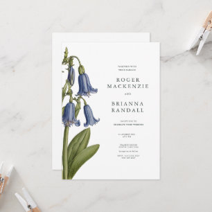 Invitación de Bluebell (Harebell)