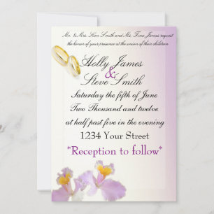 invitación de boda