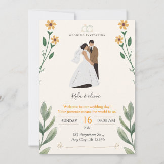 Invitación de Boda
