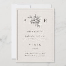 invitación de boda
