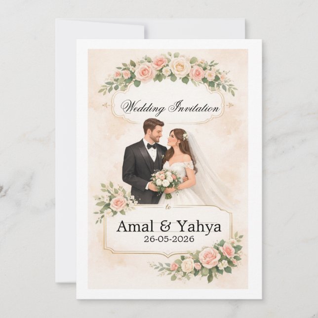 Invitación de Boda (Anverso)