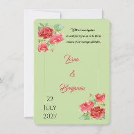 invitación de boda