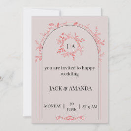 invitación de boda