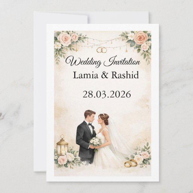 Invitación de Boda (Anverso)
