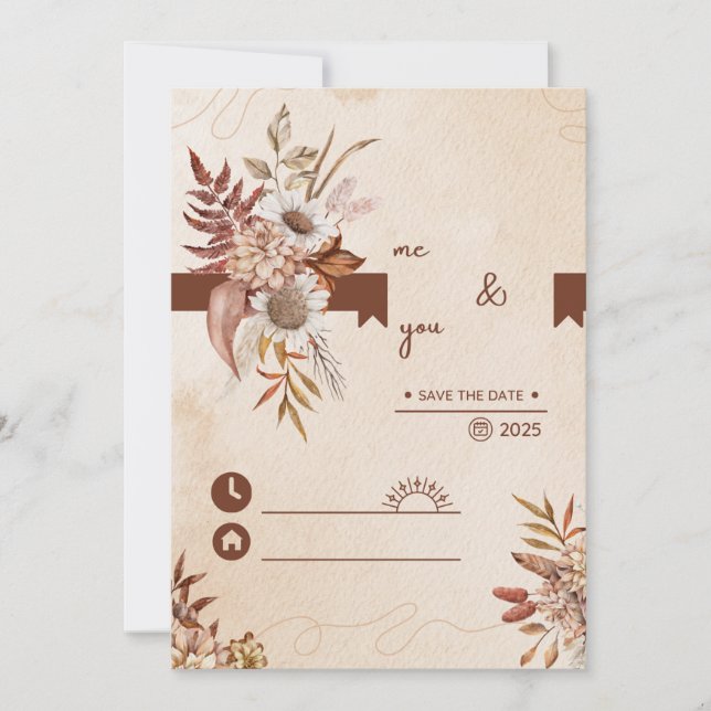 invitación de boda (Anverso)