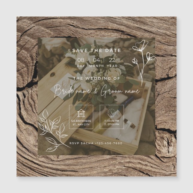 invitación de boda (Anverso)