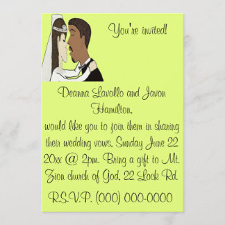 Invitación de boda