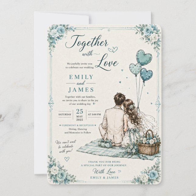 Invitación de Boda (Anverso)