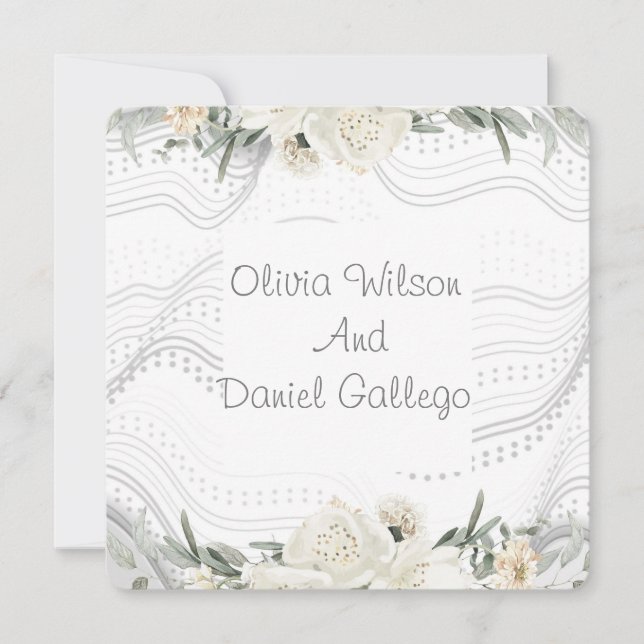 invitación de boda (Anverso)