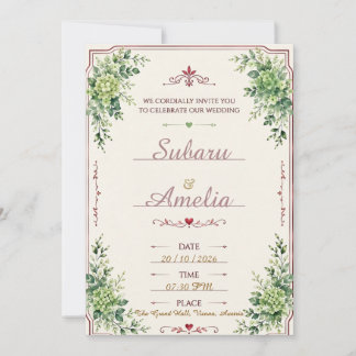 invitación de boda