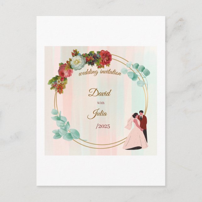 invitación de boda (Anverso)