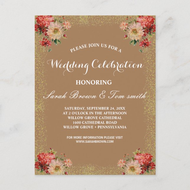 INVITACIÓN DE BODA (Anverso)