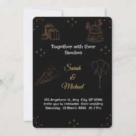 invitación de boda