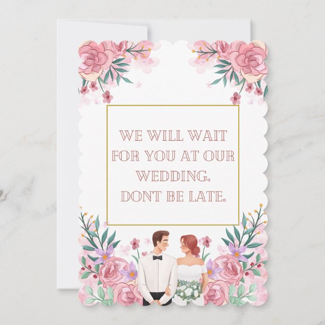 invitación de boda (Reverso)