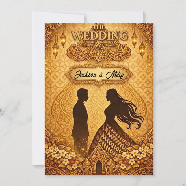 Invitación de Boda  (Anverso)