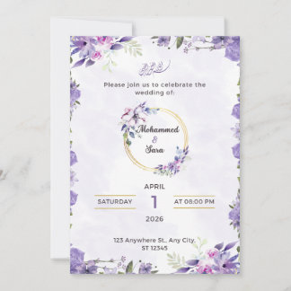 Invitación de Boda