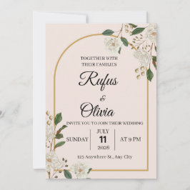 Invitación de boda 