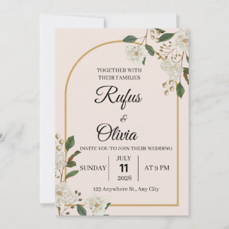 Invitación de boda 