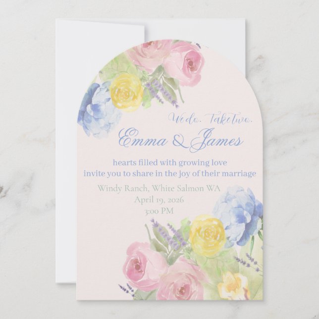 Invitación de Boda (Anverso)