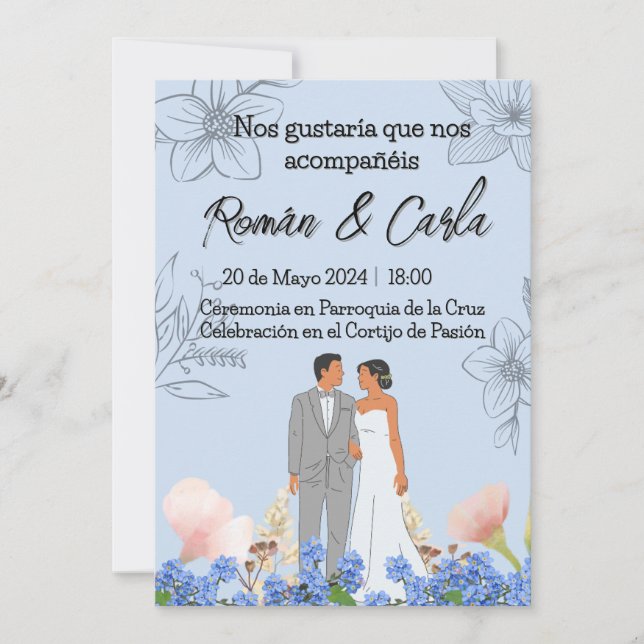 Invitación de Boda (Anverso)