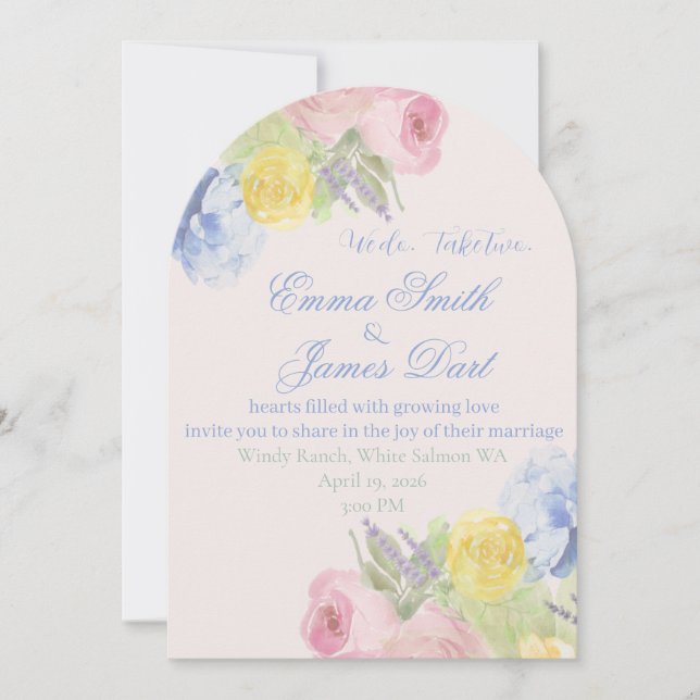 Invitación de Boda (Anverso)