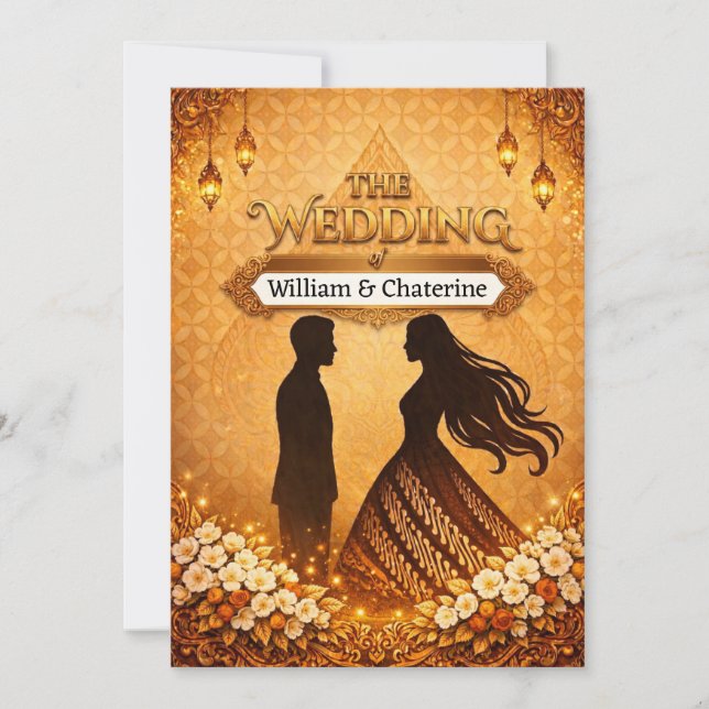 Invitación de Boda  (Anverso)