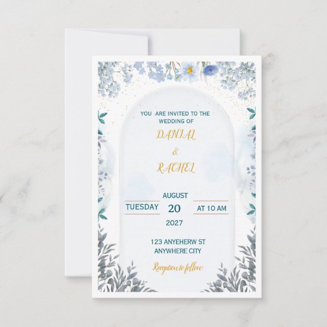 Invitación de Boda (Anverso)