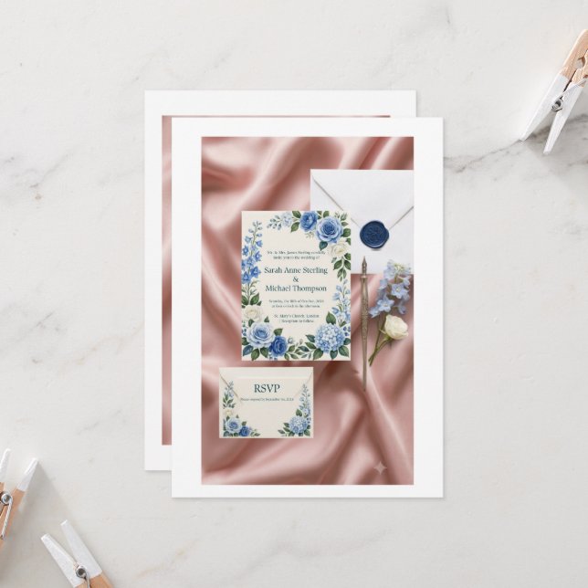 invitación de boda (Anverso/Reverso In Situ)