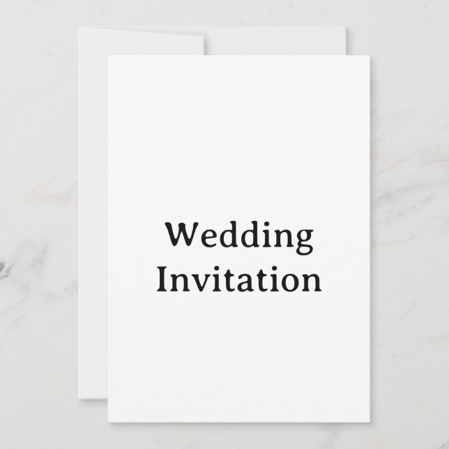 Invitación de Boda (Anverso)