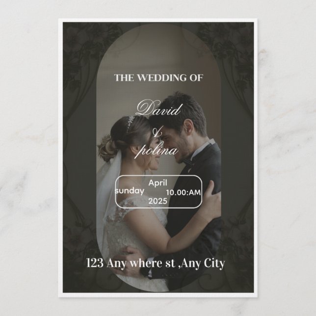 Invitación de Boda (Anverso)