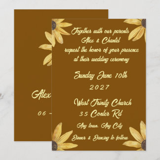 Invitación de Boda