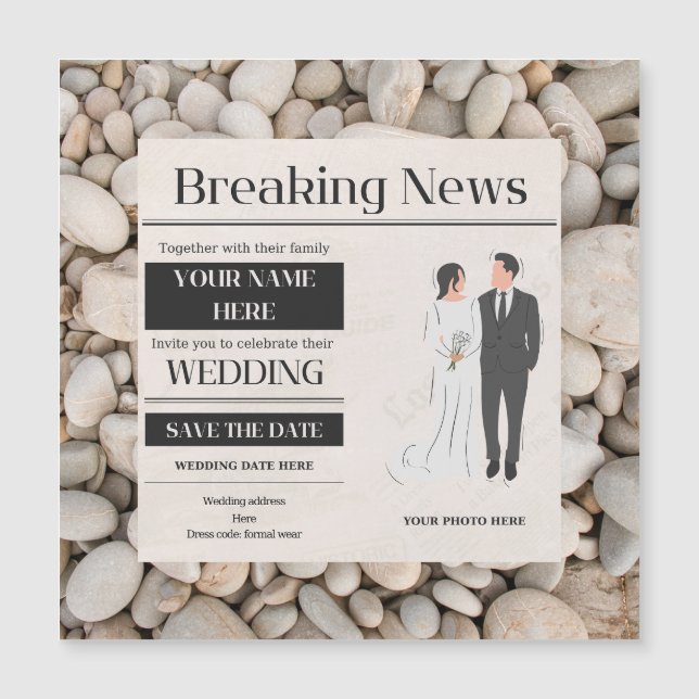 invitación de boda (Anverso)