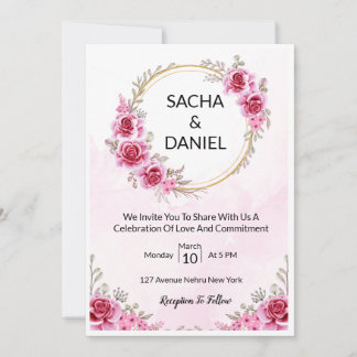 invitación de boda