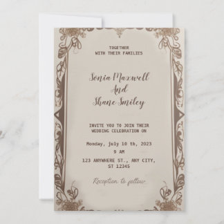 invitación de boda