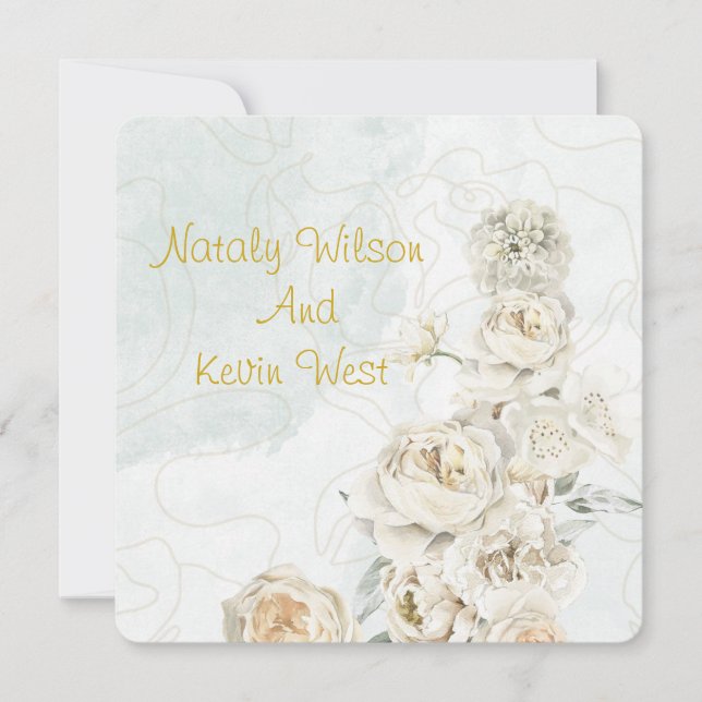 invitación de boda (Anverso)