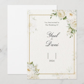 Invitación de boda