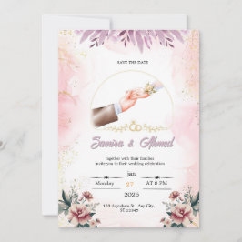 Invitación de boda 