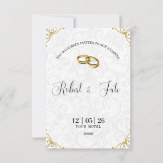Invitación de boda