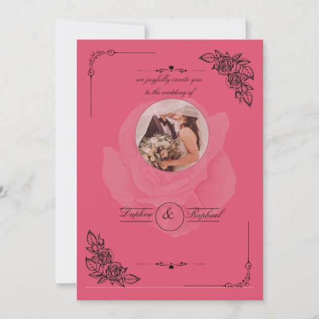 invitación de boda (Anverso)