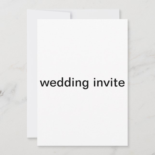invitación de boda (Anverso)