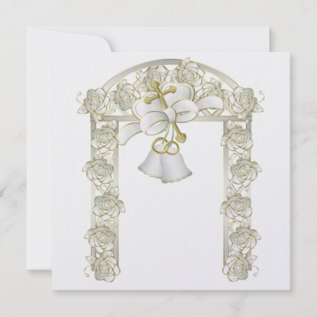 Invitación de Boda 5.25" x 5.25" (Anverso)